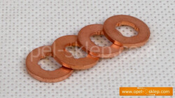 Podkładka pod wtryskiwacz 2.0 DTI / 2.2 DTI * 1.3 CDTI - komplet 4 szt