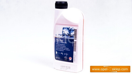 Płyn do chłodnic - koncentrat 1L DEX - COOL OPEL - GM