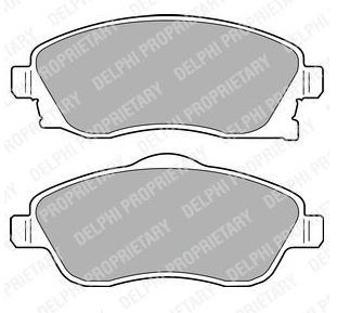 Klocki hamulcowe - przednie Corsa C / Meriva A → DELPHI
