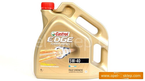 Olej silnikowy - Castrol EDGE 5W-40 Turbo Diesel - Dexos 2 - 4L