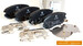 Klocki hamulcowe przednie Insignia ( 16" ) - 1605624 / 1605236 OPEL - GM