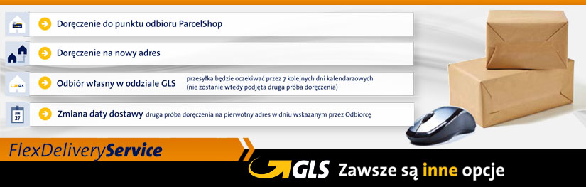 Dostawa skrojona na miarę Twoich potrzeb - GLS Flex Delivery